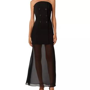 Liv Foster Ally Crepe Gown